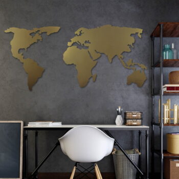 Nástenná mapa 120x60 cm Silhouette – Bystag - Image 2