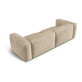 Béžovokrémová modulárna pohovka z textílie bouclé 240 cm Martina – Micadoni Home - Image 3