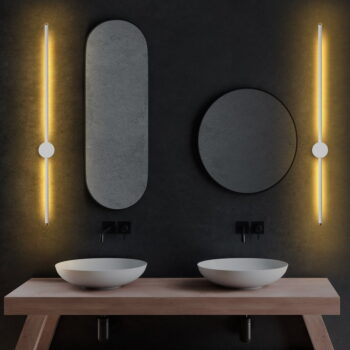 Biele LED nástenné svietidlo ø 7 cm Sword – Opviq lights - Image 5