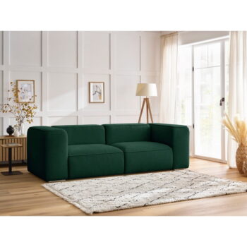 Tmavozelená pohovka 255 cm Zephyr – Bobochic Paris - Image 3