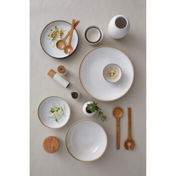 Súprava 2 krémovobielych kameninových mlynčekov na soľ a korenie Bitz Basics Cream – Obrázok 8