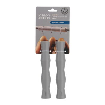 Plastové dištančné vložky na šatníkovú tyč v súprave 2 ks Orderly – Joseph Joseph - Image 4
