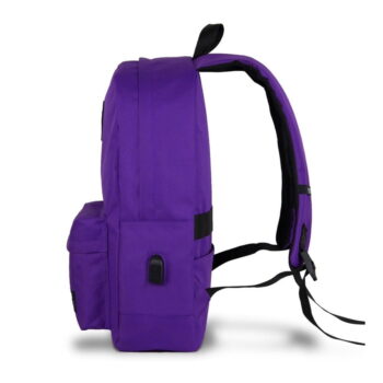 Fialový batoh s USB portom My Valice SPECTA Smart Bag - Image 5