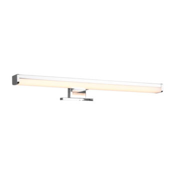 LED nástenné svietidlo v lesklej striebornej farbe (dĺžka 40 cm) Lino - Trio – Obrázok 5