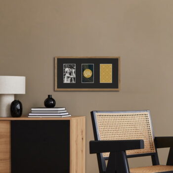 Rámik 25x48 cm Kyoto Black - Styler – Obrázok 2