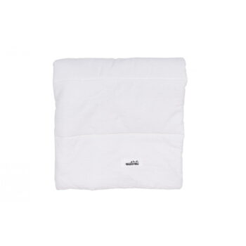 Biela bavlnená detská deka 75x75 cm - Malomi Kids – Obrázok 3