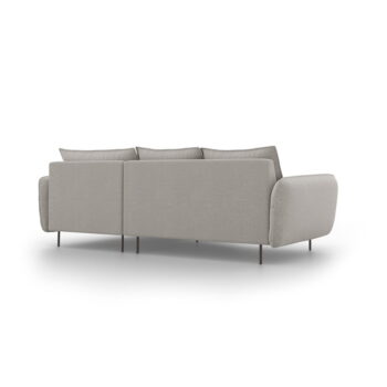 Svetlosivá rohová pohovka Cosmopolitan Design Vienna, pravý roh - Image 3