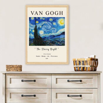 Plagát v ráme 35x45 cm Vincent Van Gogh – Wallity - Image 2