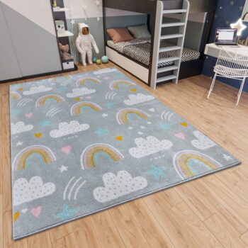 Sivý detský koberec 160x235 cm Rainbow – Hanse Home – Obrázok 2