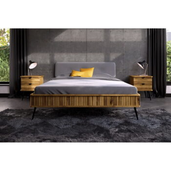 Nočný stolík z dubového dreva v prírodnej farbe Kula - The Beds - Image 7