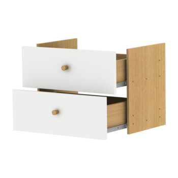 Biely modulárny policový systém 43x33 cm Z Cube - Tenzo – Obrázok 3