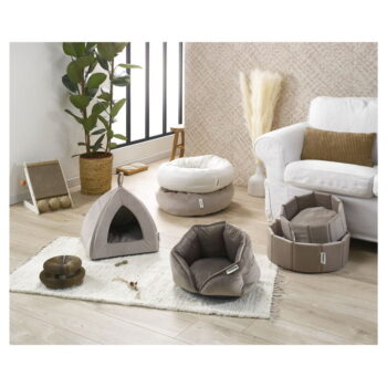 Krémový pelech pre psa ø 48 cm – Love Story - Image 7