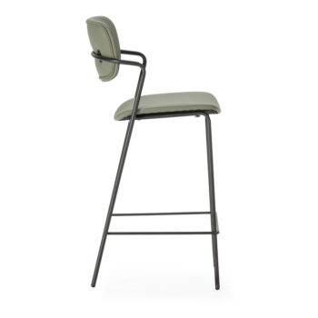 Kaki barové stoličky v súprave 2 ks (výška sedadla 68 cm) Maika – Marckeric - Image 4