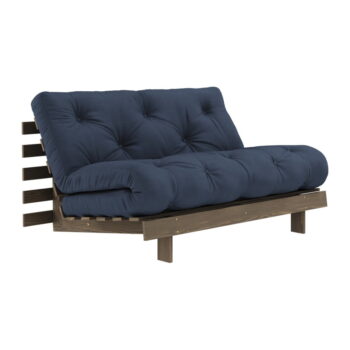Tmavomodrá rozkladacia pohovka 140 cm Roots – Karup Design - Image 2