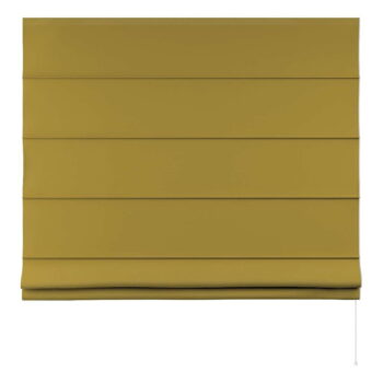 Žltá rímska roleta 170x100 cm Posh Velvet - Yellow Tipi - Image 2
