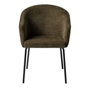 Khaki jedálenská stolička Easton – Unique Furniture - Image 3