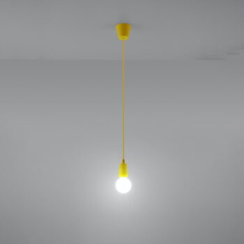 Žlté závesné svietidlo ø 5 cm Rene – Nice Lamps - Image 5