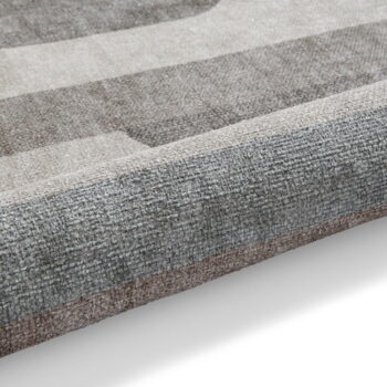 Béžový prateľný behúň s prímesou bavlny 60x170 cm Whisper – Think Rugs - Image 4