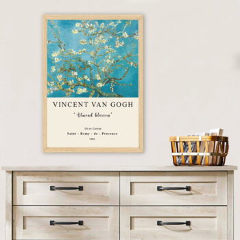 Plagát v ráme 55x75 cm Vincent van Gogh – Wallity - Image 2