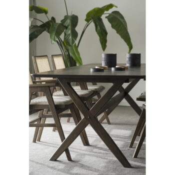 Jedálenský stôl s doskou v dubovom dekore 230x95 cm Calverton - Rowico - Image 5
