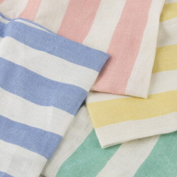 Ľanové obrúsky v súprave 4 ks Stripe Ruffle – Meri Meri - Image 11