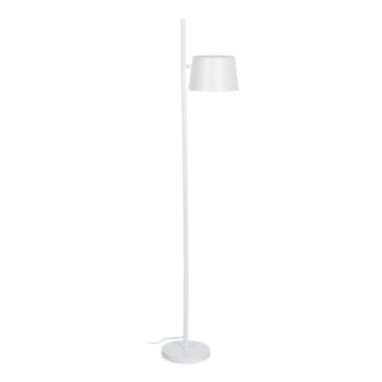 Biela stojacia lampa s kovovým tienidlom (výška 150 cm) – Ixia - Image 2