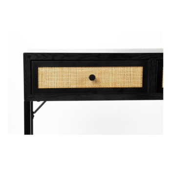 Čierny konzolový stolík 40x120 cm Guuji – White Label - Image 7