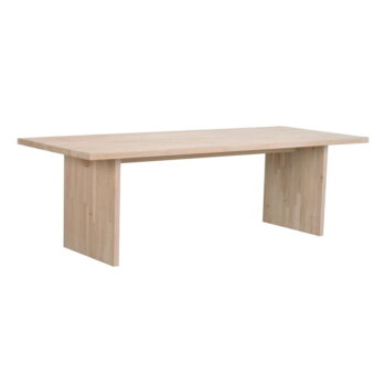 Jedálenský stôl z dubového dreva 240x95 cm Emmett - Rowico - Image 6
