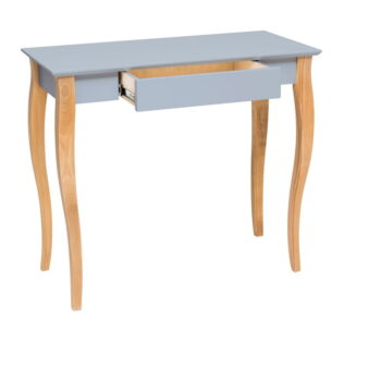 Svetlosivý písací stôl Ragaba Lillo, dĺžka 85 cm – Obrázok 2