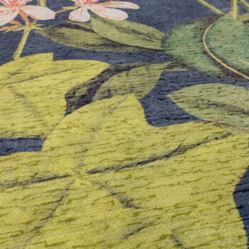 Tmavomodrý koberec 160x230 cm Passiflora – Asiatic Carpets - Image 5