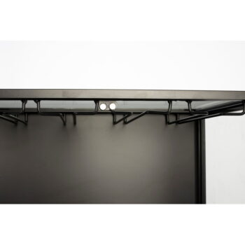 Čierna vinotéka z jedľového dreva na 10 fliaš, 52x103 cm Rob - White Label - Image 11