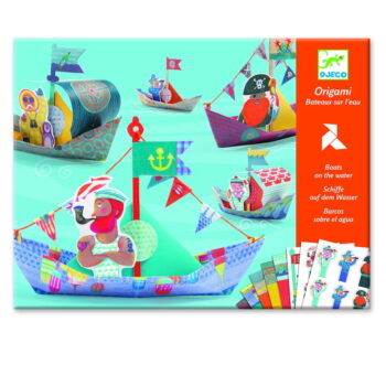 Set origami z nepremokavého papiera s príslušenstvom Djeco Lode – Obrázok 3