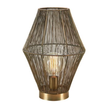 Stolová lampa v bronzovej farbe s kovovým tienidlom (výška  38 cm) Casa – Markslöjd