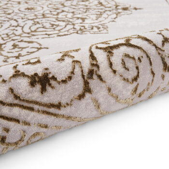 Koberec vo svetlosivo-zlatej farbe 80x150 cm Artemis – Think Rugs - Image 7