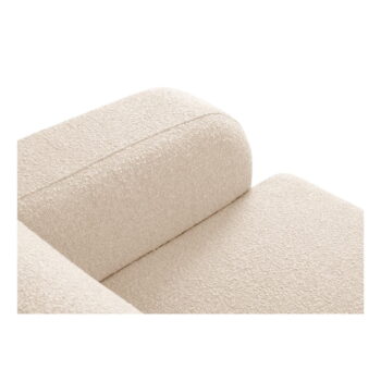 Béžová rohová pohovka z textílie bouclé (ľavý roh) Molino – Micadoni Home - Image 4