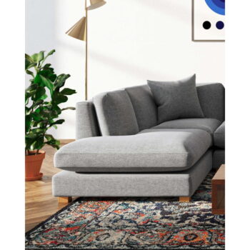 Sivá rohová pohovka (ľavý roh) Pomo – Ame Yens - Image 4