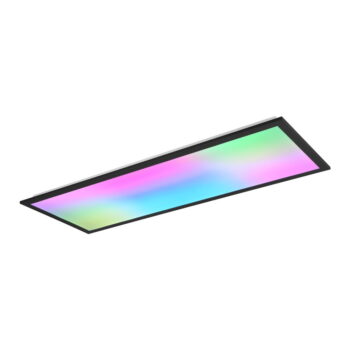 Čierne LED stropné svietidlo 29.5x80 cm Beta – Trio - Image 2