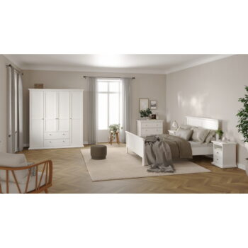 Biela nízka komoda 96x87 cm Paris – Tvilum - Image 11