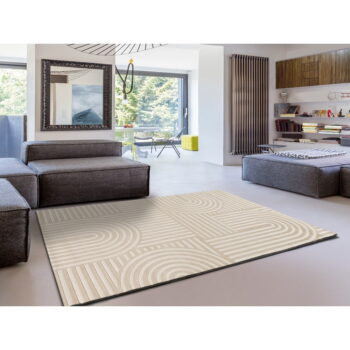 Krémovobiely koberec 133x190 cm Zen – Universal - Image 3