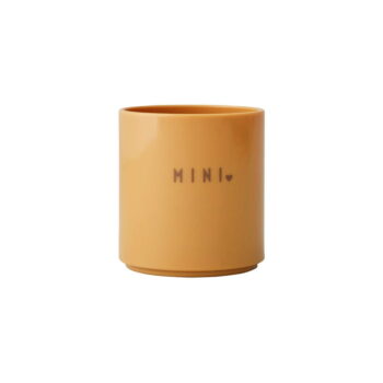 Horčicovožltý detský hrnček Design Letters Mini Boss - Image 6