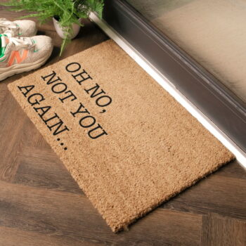 Rohožka z kokosového vlákna 40x60 cm Oh No Not You Again – Artsy Doormats – Obrázok 5