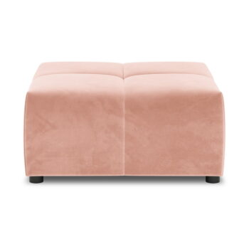 Ružový zamatový modul pohovky Rome Velvet - Cosmopolitan Design - Image 2