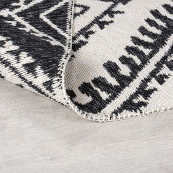 Čiernobiely koberec 120x170 cm Alix - Flair Rugs - Image 3