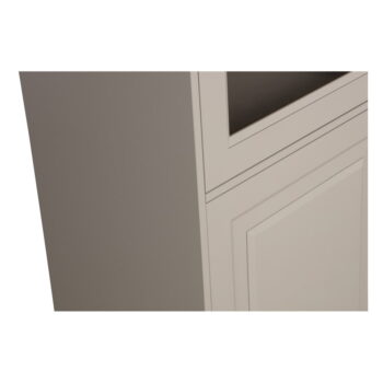 Sivá vitrína z borovicového dreva 105x215 cm Chow – vtwonen - Image 7