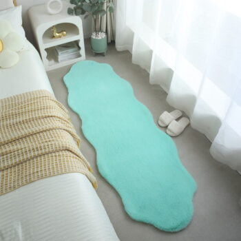 Syntetická kožušina v mentolovej farbe 60x180 cm Caty – Ayyildiz Carpets – Obrázok 2