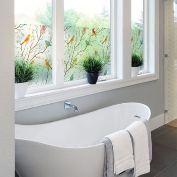 Samolepka na okno 200x40 cm Birds in the Forest - Ambiance – Obrázok 7