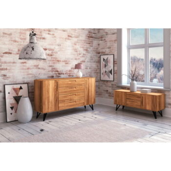 Vysoká komoda z bukového dreva 182x100 cm Golo - The Beds - Image 5