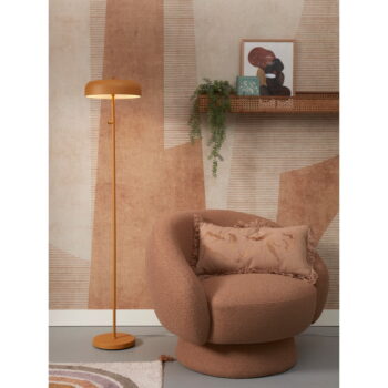 Oranžová stojacia lampa s kovovým tienidlom (výška  145,5 cm) Porto – it's about RoMi - Image 8