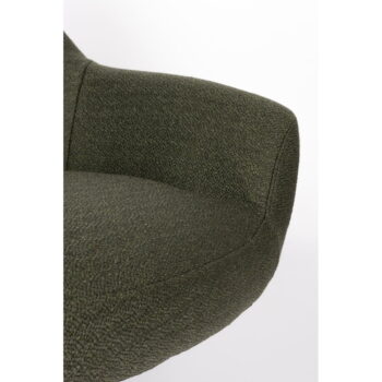Tmavozelené kreslo Yuki – White Label - Image 11