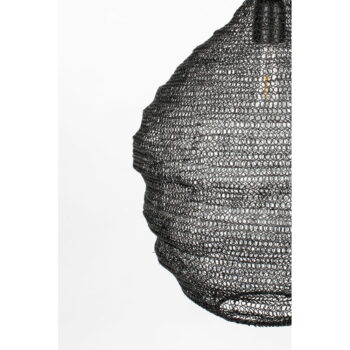 Čierne závesné svietidlo White Label Lena, ø 37 cm - Image 6
